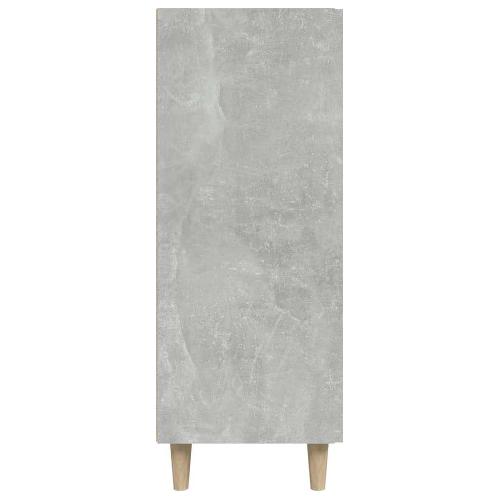 vidaXL Sideboard Betongrau 69,5x34x90 cm Holzwerkstoff