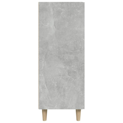 vidaXL Sideboard Betongrau 69,5x34x90 cm Holzwerkstoff