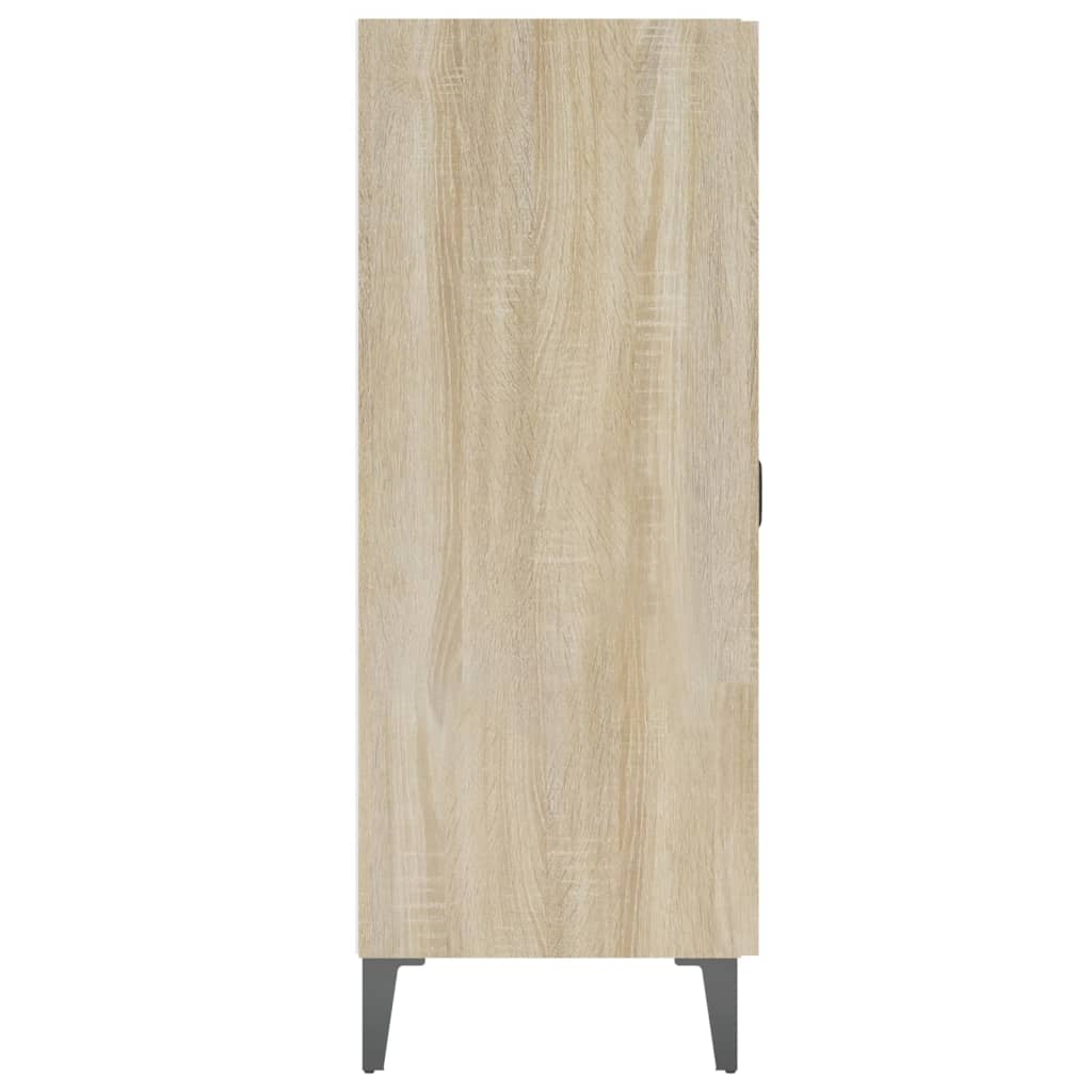 vidaXL Commode Chêne Sonoma 69,5x34x90 cm Bois d'ingénierie