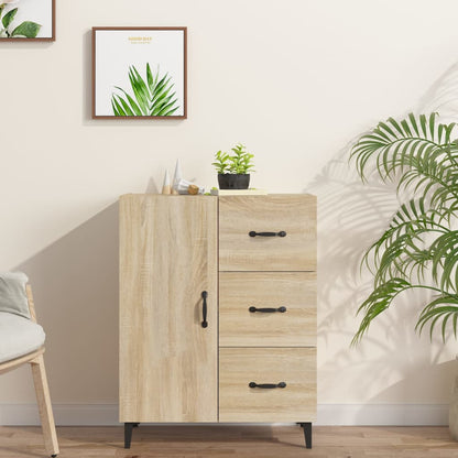vidaXL Commode Chêne Sonoma 69,5x34x90 cm Bois d'ingénierie