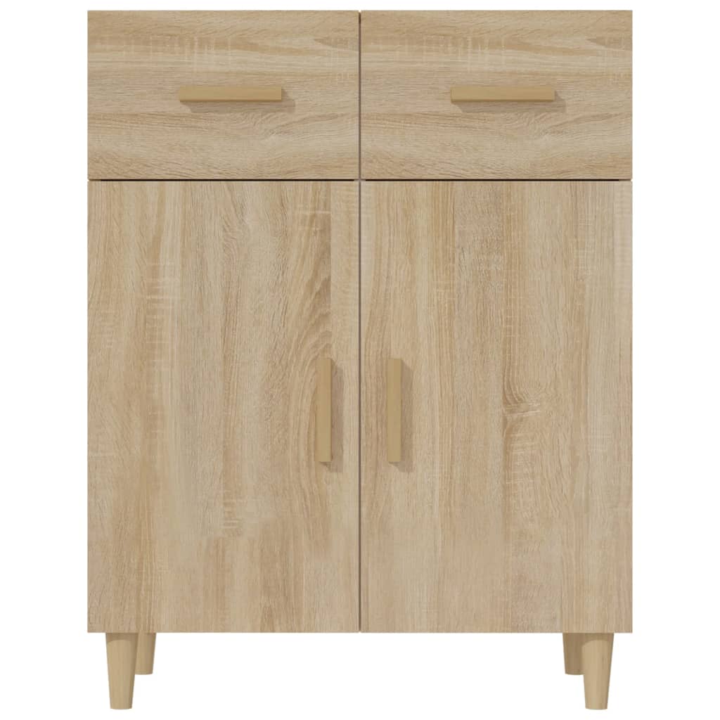 vidaXL Commode Chêne Sonoma 69,5x34x89 cm Bois d'ingénierie