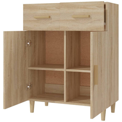 vidaXL Commode Chêne Sonoma 69,5x34x89 cm Bois d'ingénierie