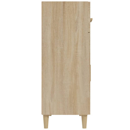 vidaXL Commode Chêne Sonoma 69,5x34x89 cm Bois d'ingénierie