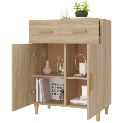 vidaXL Commode Chêne Sonoma 69,5x34x89 cm Bois d'ingénierie