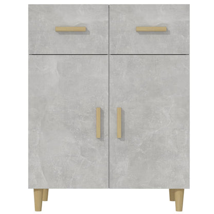 vidaXL Sideboard Betongrau 69,5x34x89 cm Holzwerkstoff