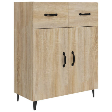 vidaXL Commode Chêne Sonoma 69,5x34x90 cm Bois d'ingénierie