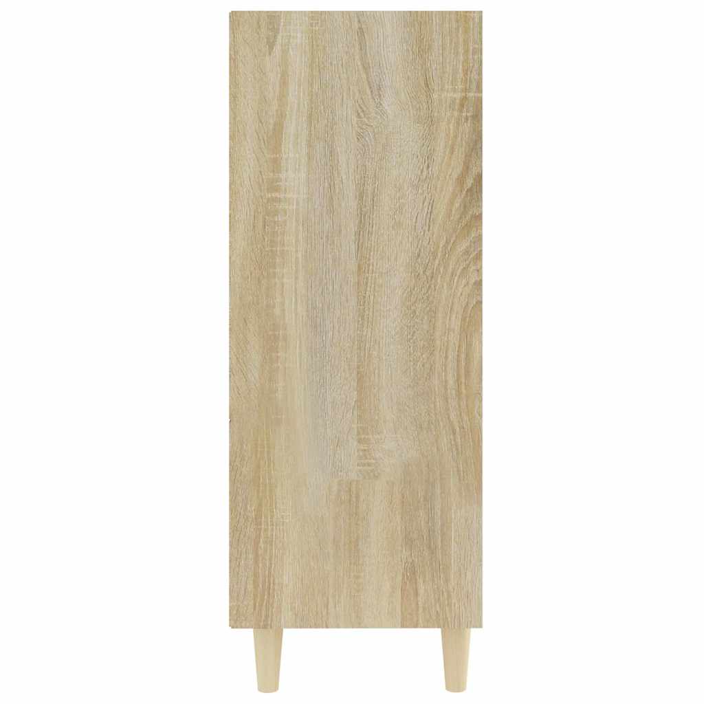 vidaXL Sideboard Sonoma-Eiche 69,5x32,5x90 cm Holzwerkstoff