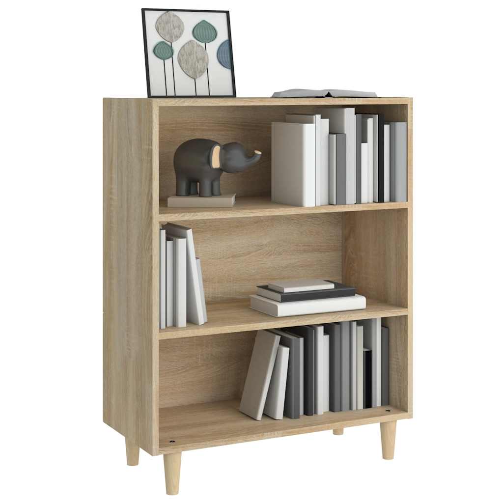 vidaXL Sideboard Sonoma-Eiche 69,5x32,5x90 cm Holzwerkstoff