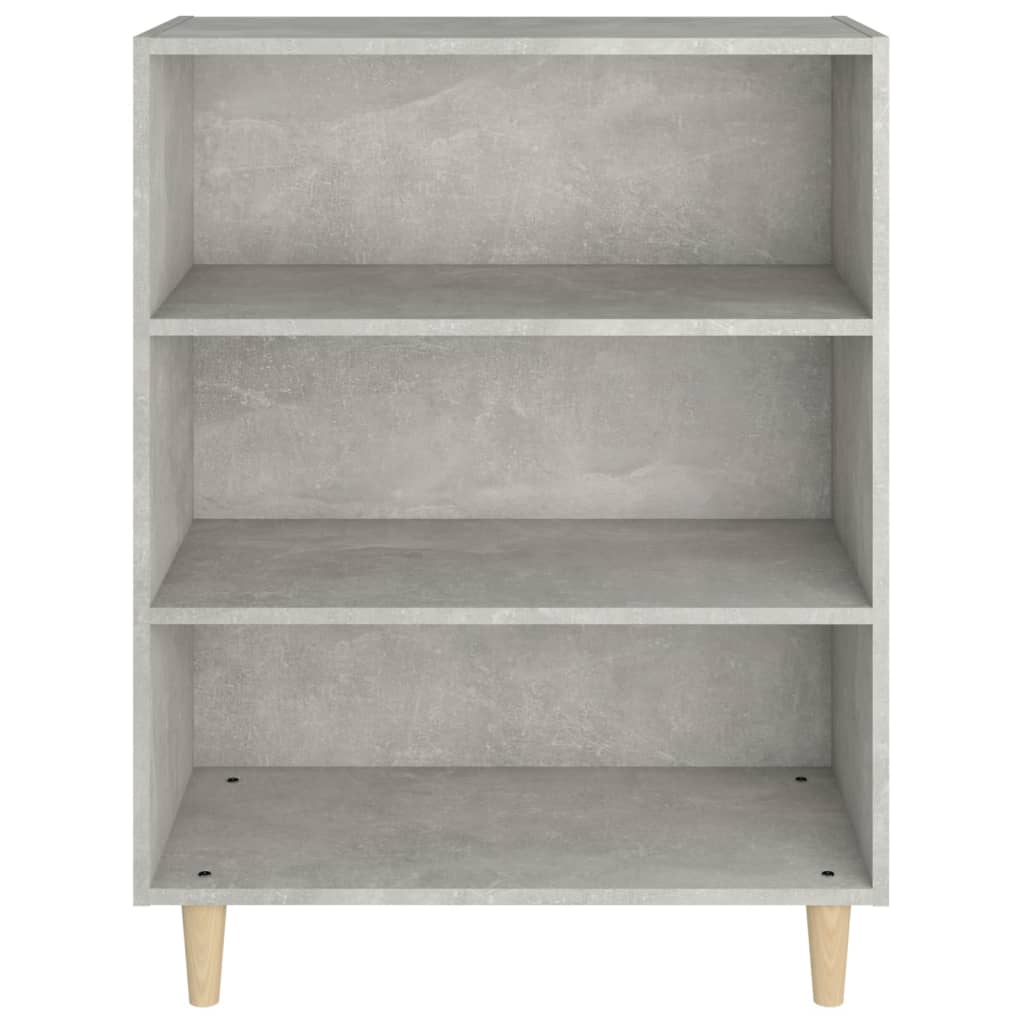 vidaXL Sideboard Betongrau 69,5x32,5x90 cm Holzwerkstoff