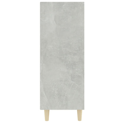 vidaXL Sideboard Betongrau 69,5x32,5x90 cm Holzwerkstoff