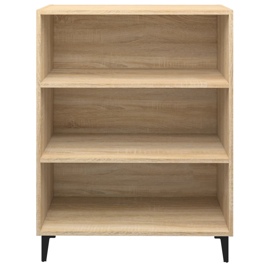 vidaXL Sideboard Sonoma-Eiche 69,5x32,5x90 cm Holzwerkstoff