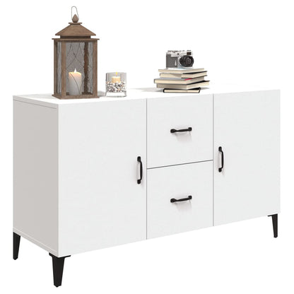 vidaXL Buffet blanc 100x36x60 cm Bois d'ingénierie