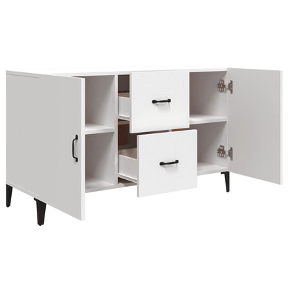 vidaXL Buffet blanc 100x36x60 cm Bois d'ingénierie