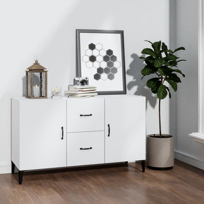 vidaXL Buffet blanc 100x36x60 cm Bois d'ingénierie