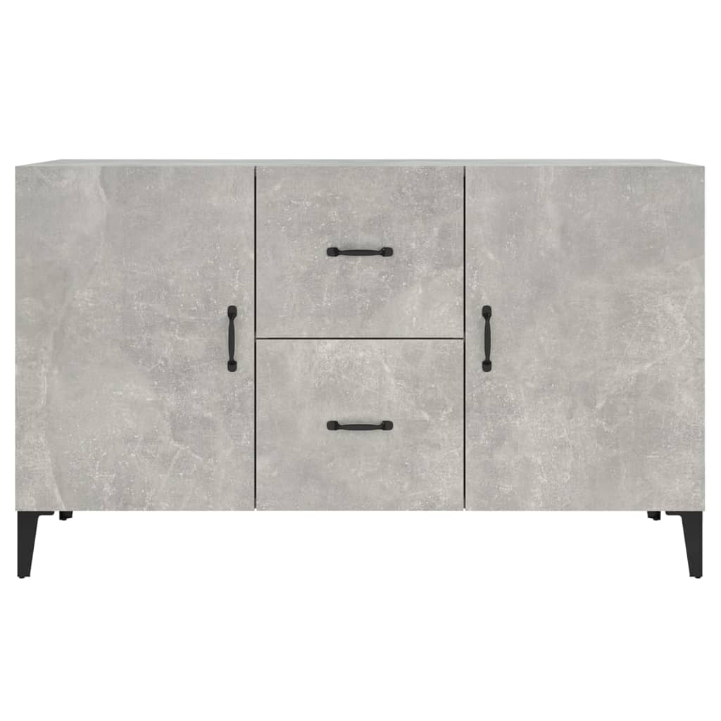 vidaXL Sideboard Betongrau 100x36x60 cm Holzwerkstoff