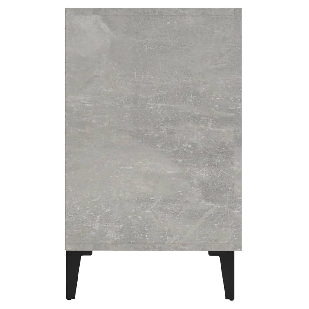 vidaXL Sideboard Betongrau 100x36x60 cm Holzwerkstoff