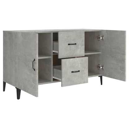 vidaXL Sideboard Betongrau 100x36x60 cm Holzwerkstoff