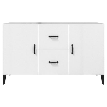vidaXL Sideboard Hochglanz-Weiß 100x36x60 cm Holzwerkstoff