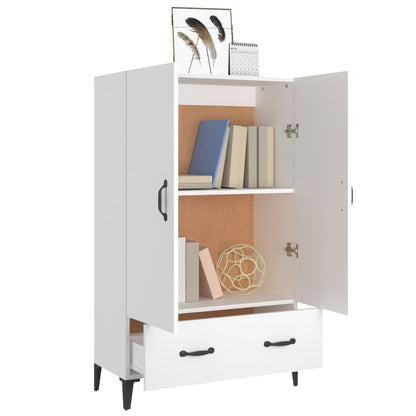 vidaXL Highboard Weiß 70x31x115 cm Holzwerkstoff