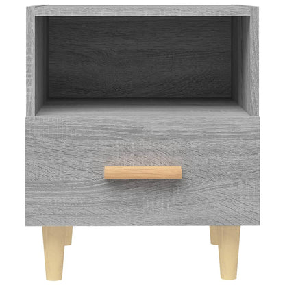 vidaXL Nachttisch Grau Sonoma 40x35x47 cm
