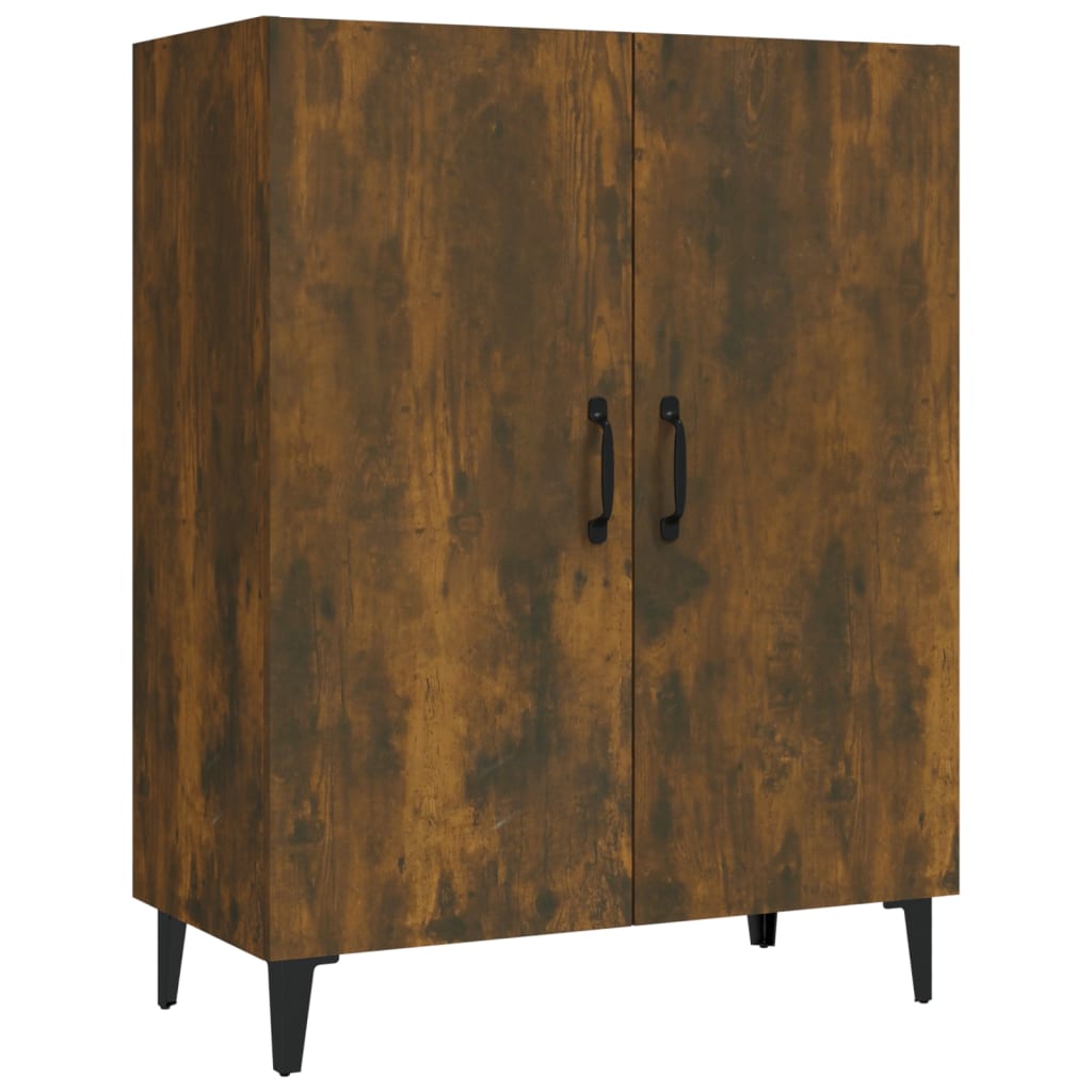 vidaXL Sideboard Räuchereiche 70x34x90 cm Holzwerkstoff