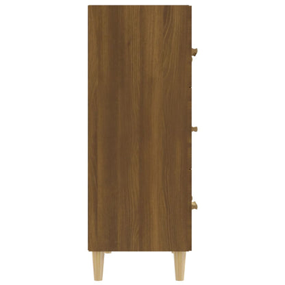 vidaXL Sideboard Braun Eichen-Optik 70x34x90 cm Holzwerkstoff