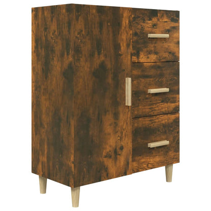 vidaXL Sideboard Räuchereiche 69,5x34x90 cm Holzwerkstoff