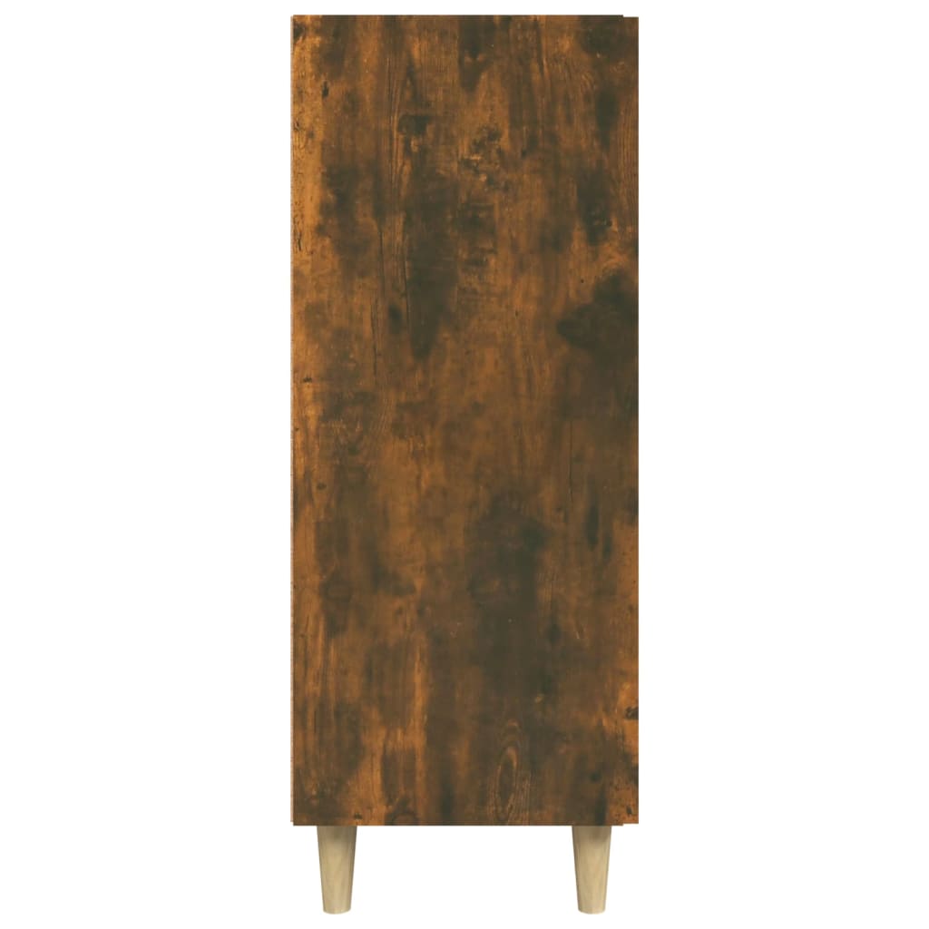vidaXL Sideboard Räuchereiche 69,5x34x90 cm Holzwerkstoff