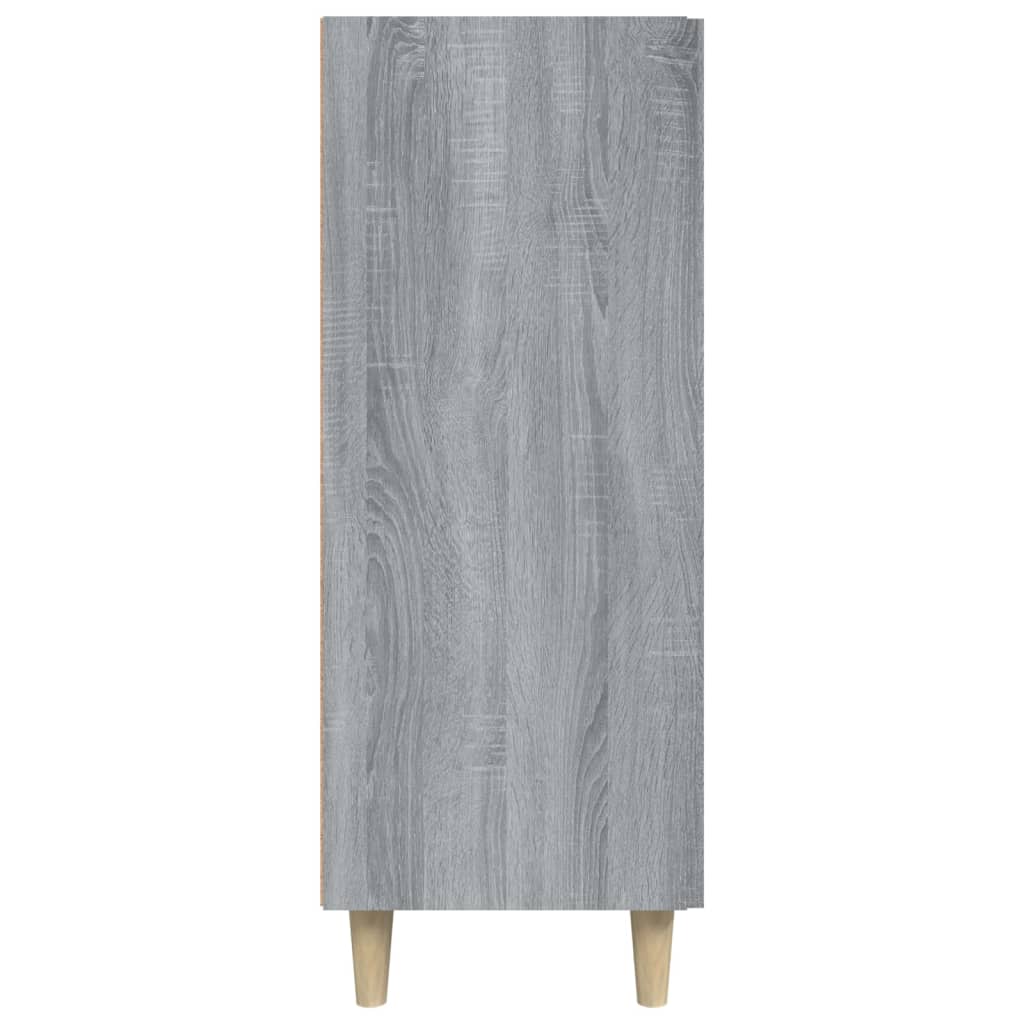 vidaXL Sideboard Grau Sonoma 69,5x34x90 cm Holzwerkstoff