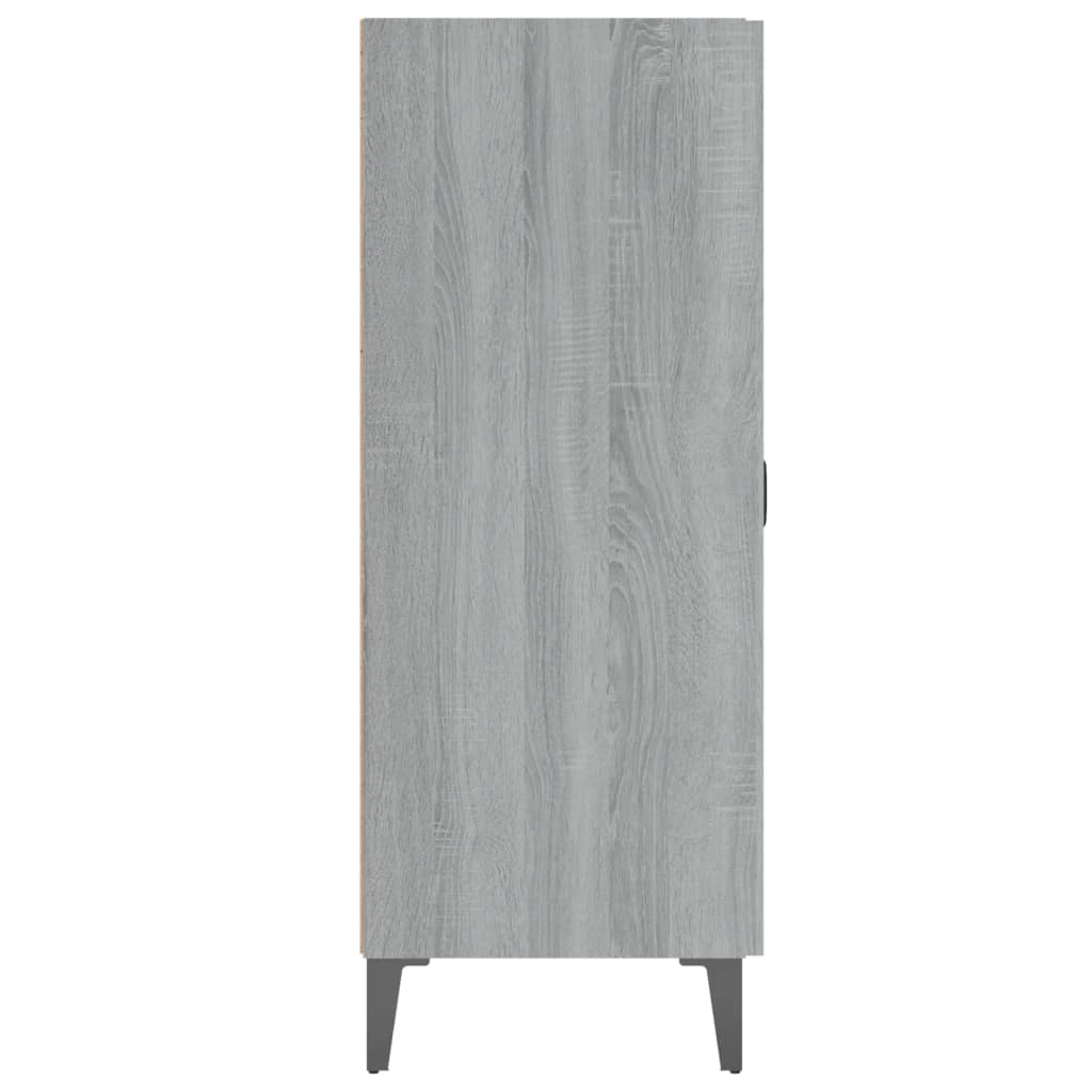 vidaXL Sideboard Grau Sonoma 69,5x34x90 cm Holzwerkstoff