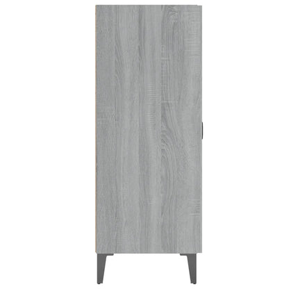 vidaXL Sideboard Grau Sonoma 69,5x34x90 cm Holzwerkstoff