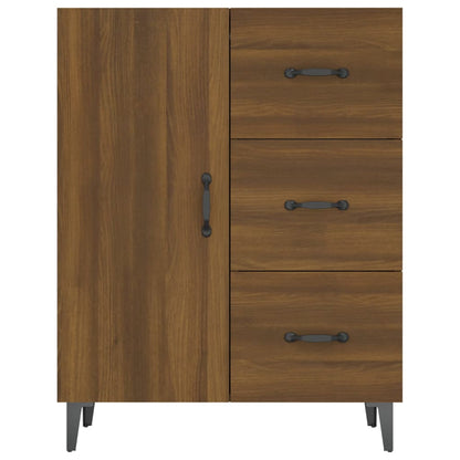 vidaXL Sideboard Braun Eichen-Optik 69,5x34x90 cm Holzwerkstoff