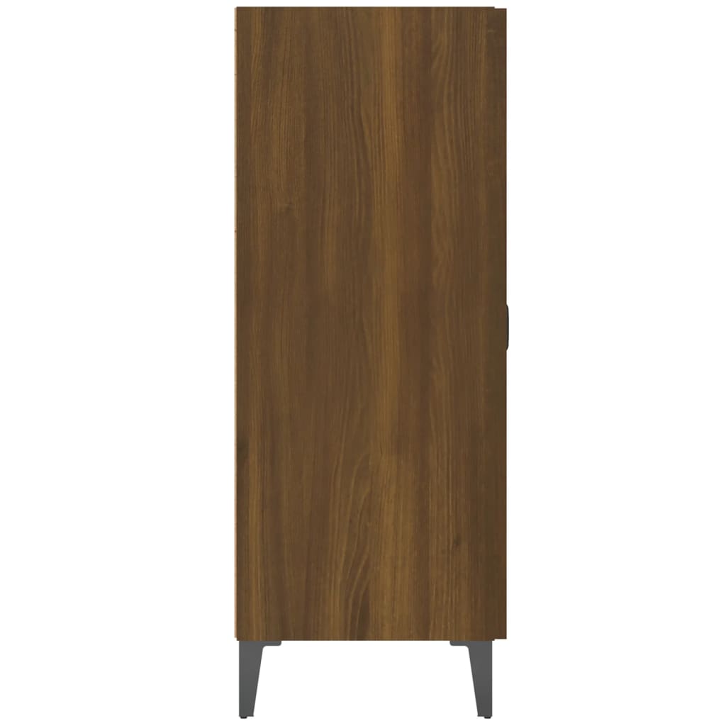 vidaXL Sideboard Braun Eichen-Optik 69,5x34x90 cm Holzwerkstoff