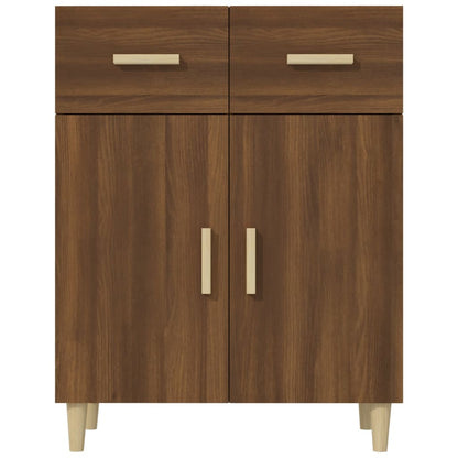 vidaXL Sideboard Braun Eichen-Optik 69,5x34x89 cm Holzwerkstoff