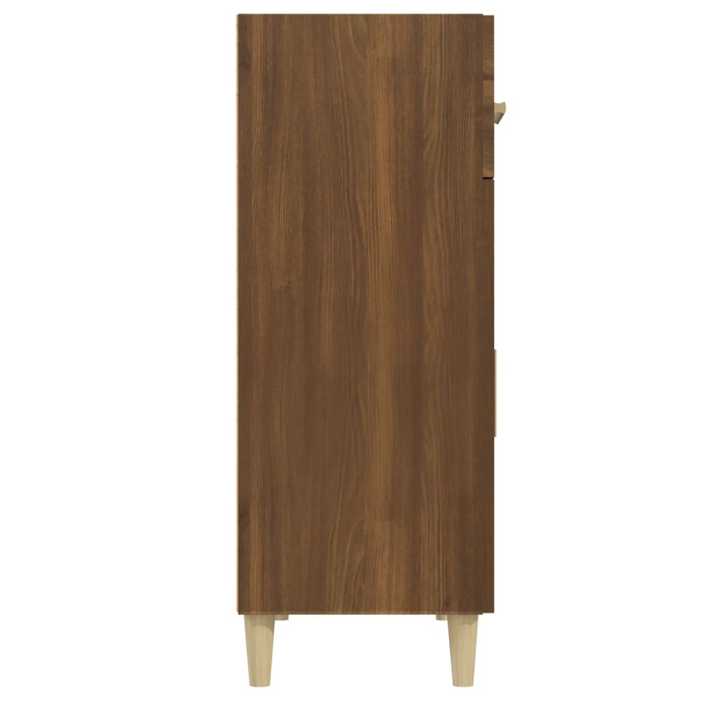vidaXL Sideboard Braun Eichen-Optik 69,5x34x89 cm Holzwerkstoff