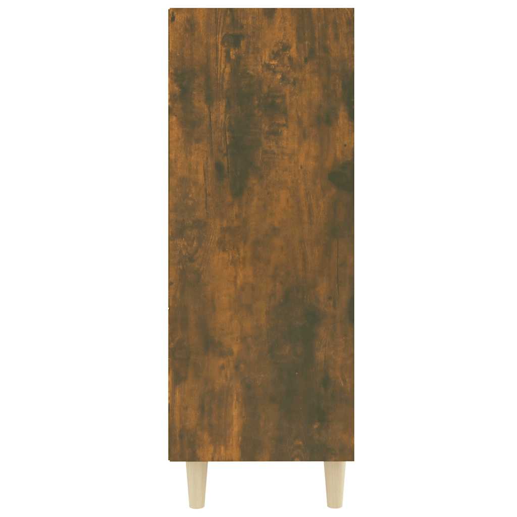 vidaXL Sideboard Räuchereiche 69,5x32,5x90 cm Holzwerkstoff