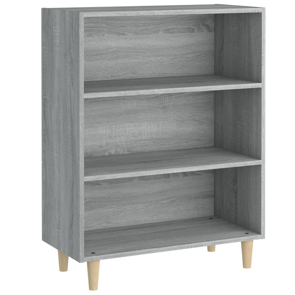 vidaXL Buffet gris Sonoma 69,5x32,5x90 cm Bois d'ingénierie