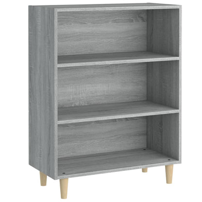 vidaXL Buffet gris Sonoma 69,5x32,5x90 cm Bois d'ingénierie