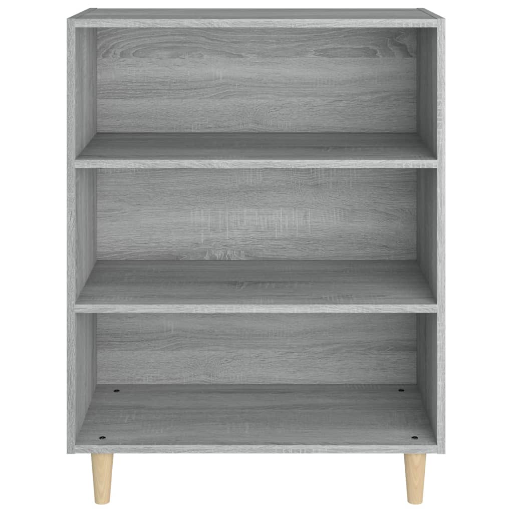vidaXL Buffet gris Sonoma 69,5x32,5x90 cm Bois d'ingénierie