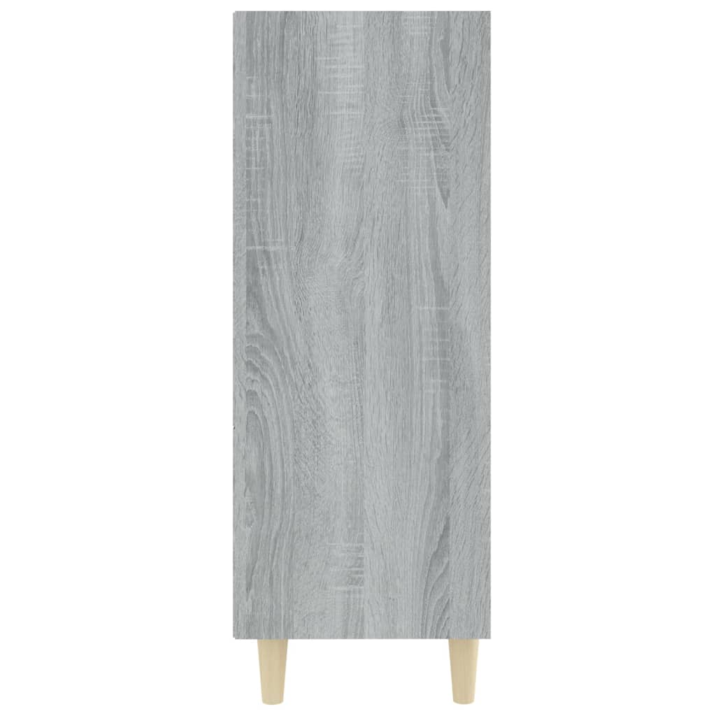 vidaXL Buffet gris Sonoma 69,5x32,5x90 cm Bois d'ingénierie