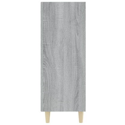 vidaXL Buffet gris Sonoma 69,5x32,5x90 cm Bois d'ingénierie