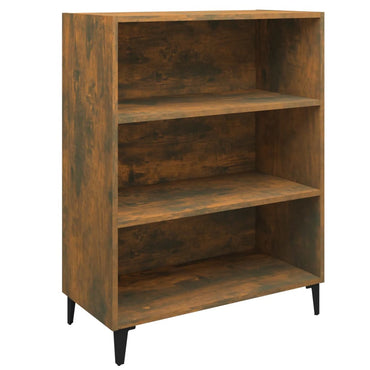vidaXL Sideboard Räuchereiche 69,5x32,5x90 cm Holzwerkstoff