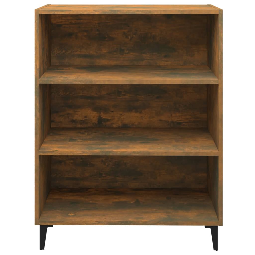 vidaXL Buffet chêne fumé 69,5x32,5x90 cm Bois d'ingénierie
