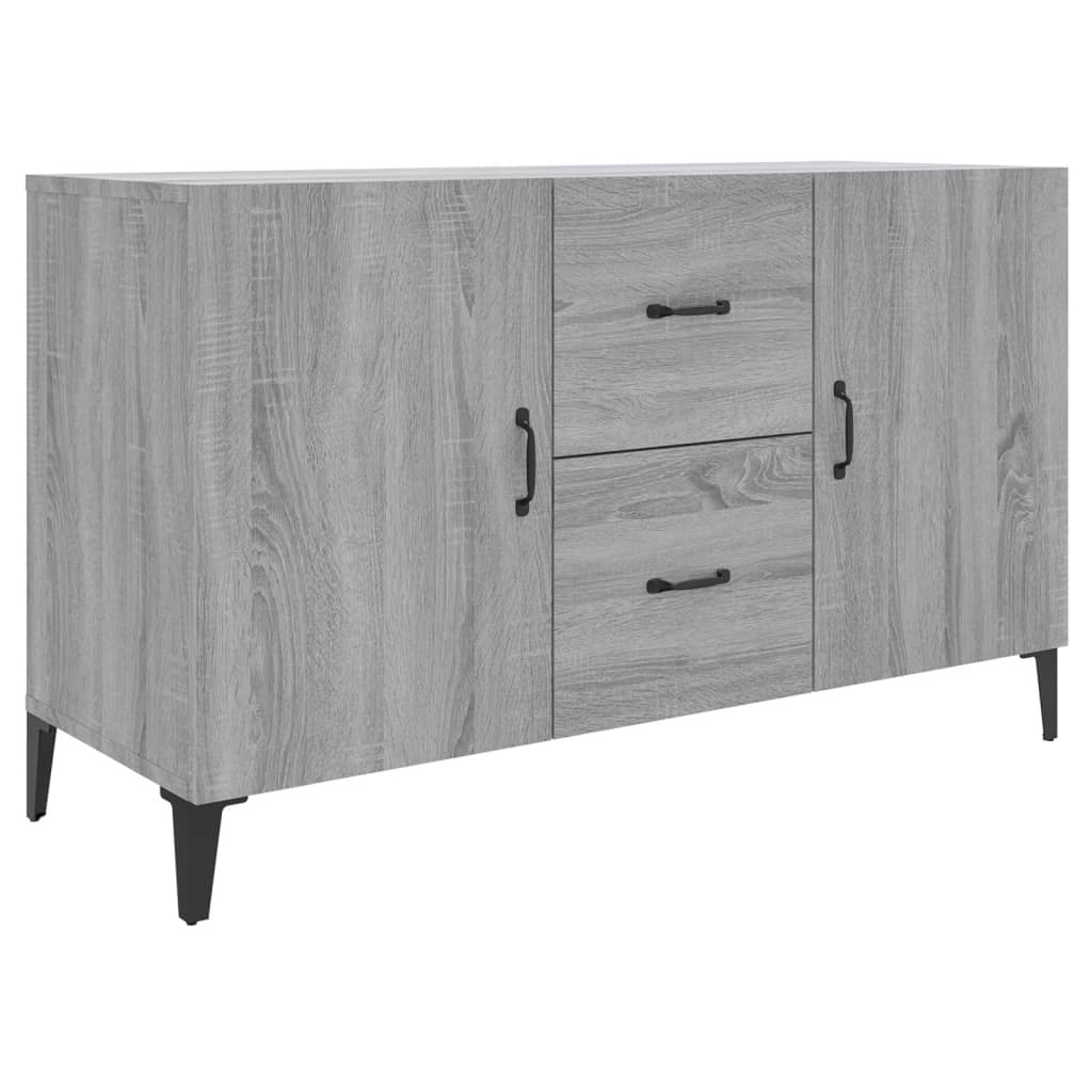 vidaXL Buffet bas gris Sonoma 100x36x60 cm Bois d'ingénierie