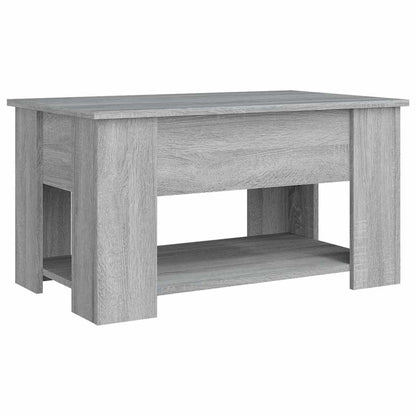 vidaXL Couchtisch Grau Sonoma 79x49x41 cm Holzwerkstoff