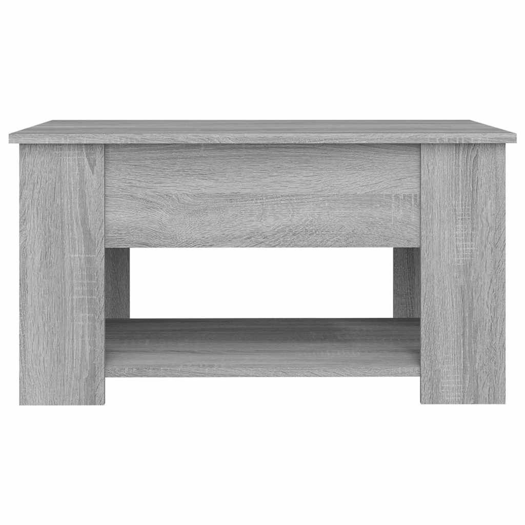 vidaXL Couchtisch Grau Sonoma 79x49x41 cm Holzwerkstoff