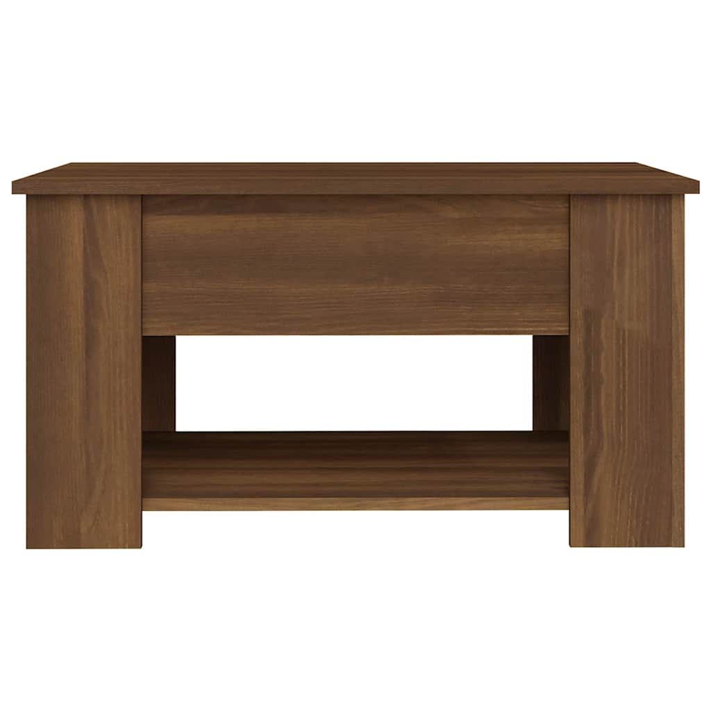 vidaXL Couchtisch Braun Eichen-Optik 79x49x41 cm Holzwerkstoff