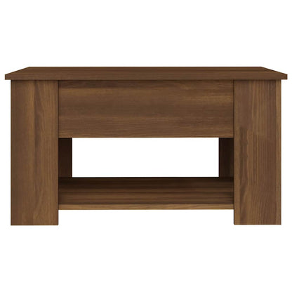 vidaXL Couchtisch Braun Eichen-Optik 79x49x41 cm Holzwerkstoff