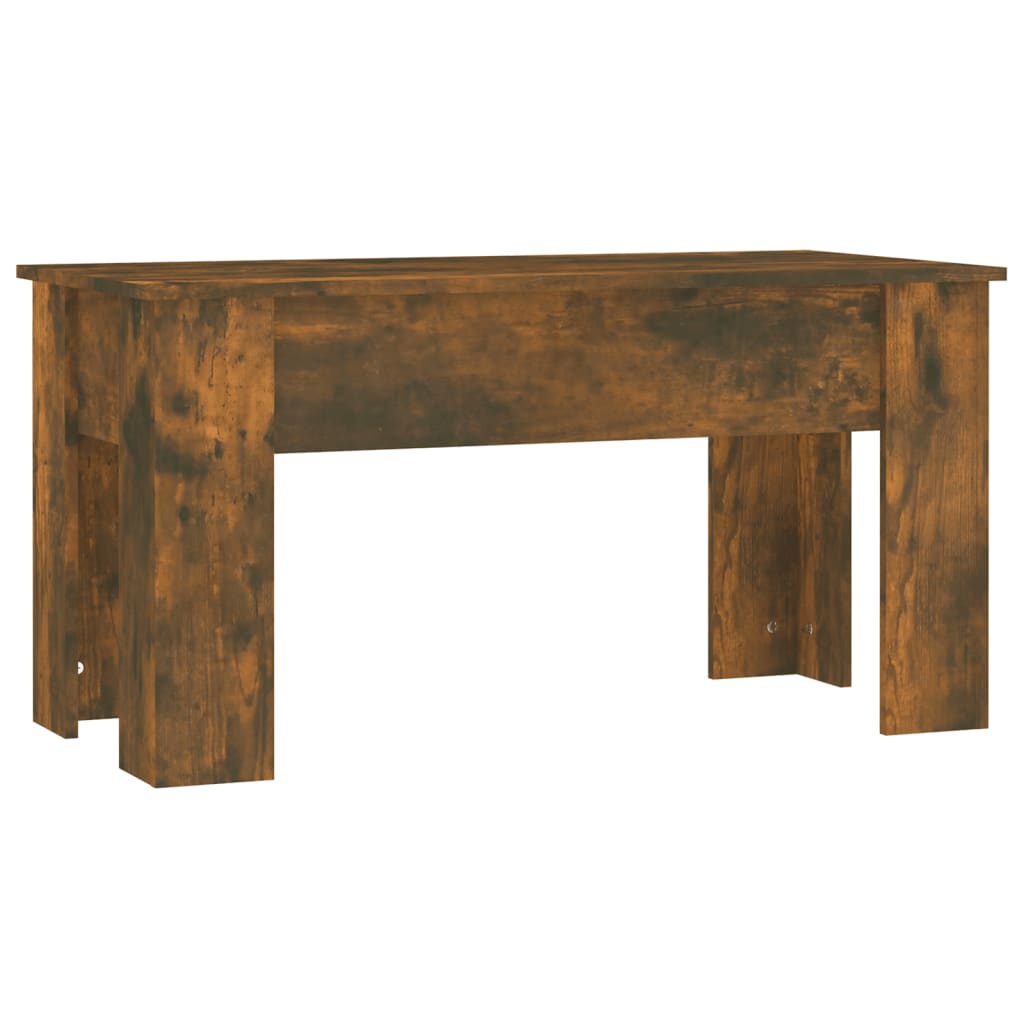 vidaXL Couchtisch Räuchereiche 101x49x52 cm Holzwerkstoff