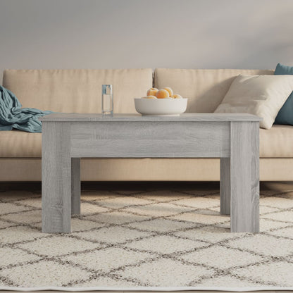 vidaXL Couchtisch Grau Sonoma 101x49x52 cm Holzwerkstoff